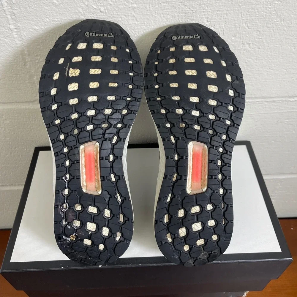 Adidas Ultraboost 20 EG0714 Core Black White‎ Running Shoes Sneaker Women's 8 US